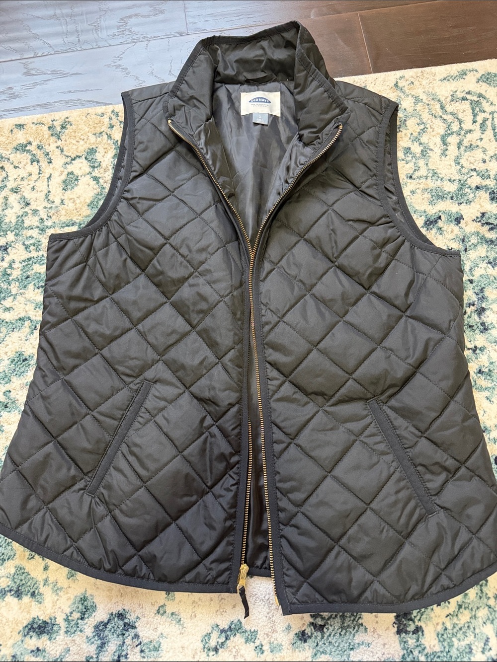 Old Navy Vest w/ Gold Zipper